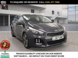Used 2017 SILVER KIA CEED Hatchback 1.0 T-GDi GT-Line S Hatchback 5dr Petrol Manual Euro 6 (s/s) (118 bhp) (reg. 2017-09-22) for sale in Stockport