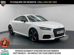 Used 2017 WHITE AUDI TT Coupe 2.0 TFSI Black Edition Coupe 3dr Petrol S Tronic Euro 6 (s/s) (230 ps) (reg. 2017-11-29) for sale in Manchester