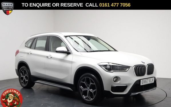 Used 2017 WHITE BMW X1 SUV 2.0 18d xLine SUV 5dr Diesel Manual sDrive Euro 6 (s/s) (150 ps) (reg. 2017-11-27) for sale in Stockport