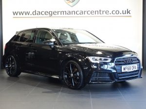 Used 2018 BLACK AUDI A3 Hatchback 1.5 TFSI CoD 35 Black Edition Sportback 5dr Petrol Manual Euro 6 (s/s) (150 ps) (reg. 2018-10-26) for sale in Altrincham