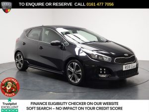 Used 2018 BLACK KIA CEED Hatchback 1.0 T-GDi GT-Line Hatchback 5dr Petrol Manual Euro 6 (s/s) (118 bhp) (reg. 2018-05-03) for sale in Stockport