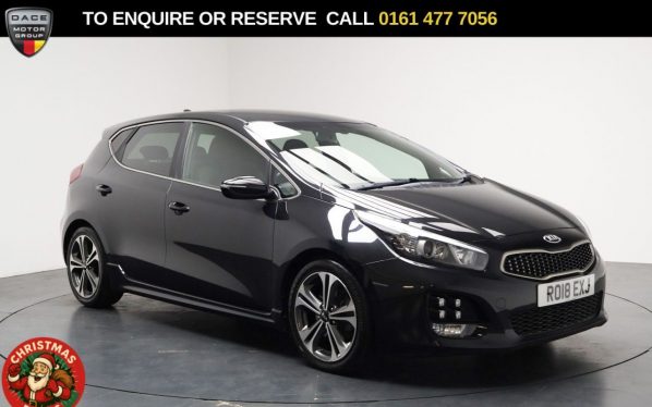 Used 2018 BLACK KIA CEED Hatchback 1.0 T-GDi GT-Line Hatchback 5dr Petrol Manual Euro 6 (s/s) (118 bhp) (reg. 2018-05-03) for sale in Stockport