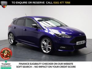 Used 2018 BLUE FORD FOCUS Hatchback 2.0T EcoBoost ST-3 Hatchback 5dr Petrol Manual Euro 6 (s/s) (250 ps) (reg. 2018-04-30) for sale in Stockport