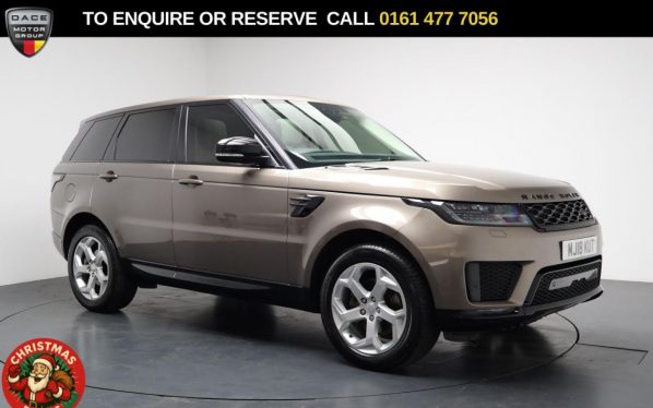Used 2018 BROWN LAND ROVER RANGE ROVER SPORT SUV 2.0 SD4 HSE SUV 5dr Diesel Auto 4WD Euro 6 (s/s) (240 ps) (reg. 2018-07-18) for sale in Stockport
