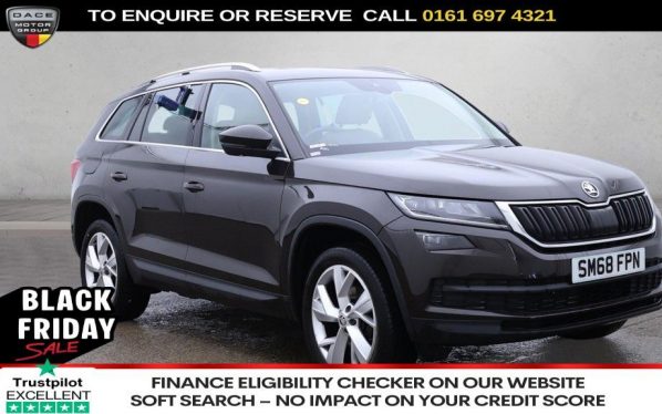 Used 2018 BROWN SKODA KODIAQ SUV 2.0 TDI Edition SUV 5dr Diesel DSG 4WD Euro 6 (s/s) (5 Seat) (150 ps) (reg. 2018-12-20) for sale in Manchester Trade