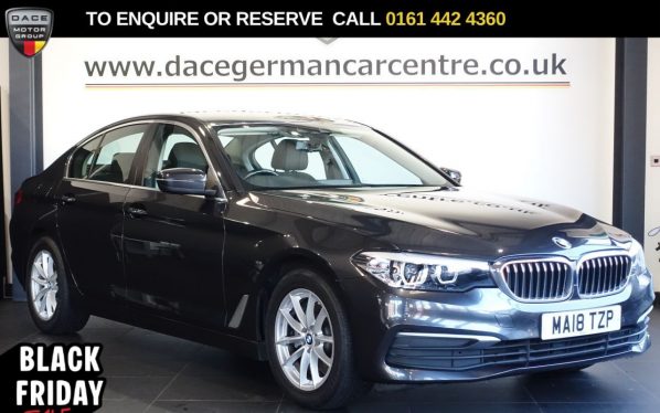 Used 2018 GREY BMW 5 SERIES Saloon 2.0 520d SE Saloon 4dr Diesel Auto xDrive Euro 6 (s/s) (190 ps) £2240 EXTRAS (reg. 2018-03-23) for sale in Altrincham