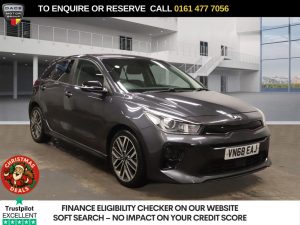 Used 2018 GREY KIA RIO Hatchback 1.0 T-GDi GT-Line Hatchback 5dr Petrol Manual Euro 6 (s/s) (118 bhp) (reg. 2018-11-06) for sale in Stockport