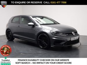 Used 2018 GREY VOLKSWAGEN GOLF Hatchback 2.0 TSI R Hatchback 3dr Petrol DSG 4Motion Euro 6 (s/s) (310 ps) (reg. 2018-09-28) for sale in Stockport