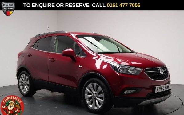 Used 2018 RED VAUXHALL MOKKA X SUV 1.4i Turbo ecoTEC Elite Nav SUV 5dr Petrol Manual Euro 6 (s/s) (140 ps) (reg. 2018-12-31) for sale in Stockport