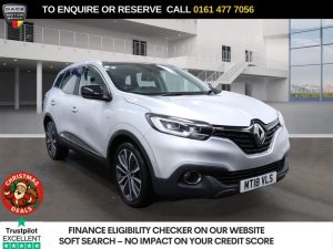 Used 2018 SILVER RENAULT KADJAR SUV 1.2 TCe Signature Nav SUV 5dr Petrol Manual Euro 6 (s/s) (130 ps) (reg. 2018-05-31) for sale in Stockport