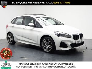 Used 2018 WHITE BMW 2 SERIES ACTIVE TOURER MPV 1.5 225xe 7.6kWh M Sport (Premium) MPV 5dr Petrol Plug-in Hybrid Auto 4WD Euro 6 (s/s) (224 ps) (reg. 2018-11-30) for sale in Stockport