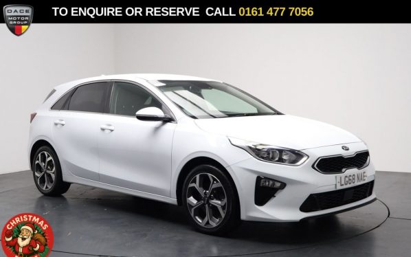 Used 2018 WHITE KIA CEED Hatchback 1.6 CRDi 3 Hatchback 5dr Diesel Manual Euro 6 (s/s) (114 bhp) (reg. 2018-09-28) for sale in Stockport