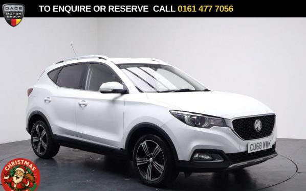 Used 2018 WHITE MG MG ZS SUV 1.5 VTi-TECH Excite SUV 5dr Petrol Manual Euro 6 (s/s) (106 ps) (reg. 2018-11-12) for sale in Stockport