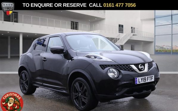 Used 2019 BLACK NISSAN JUKE SUV 1.6 Tekna SUV 5dr Petrol Manual Euro 6 (112 ps) (reg. 2019-03-30) for sale in Stockport