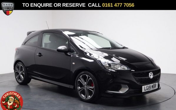 Used 2019 BLACK VAUXHALL CORSA Hatchback 1.4i Turbo ecoTEC GSi Hatchback 3dr Petrol Manual Euro 6 (s/s) (150 ps) (reg. 2019-08-14) for sale in Stockport