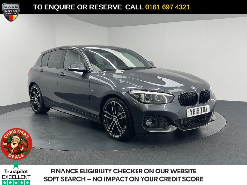 Used 2019 GREY BMW 1 SERIES Hatchback 1.5 116d M Sport Shadow Edition Hatchback 5dr Diesel Auto Euro 6 (s/s) (116 ps) (reg. 2019-08-02) for sale in Manchester