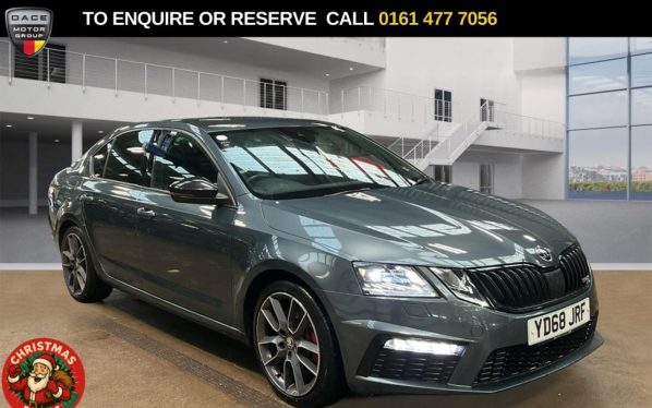 Used 2019 GREY SKODA OCTAVIA Hatchback 2.0 TSI GPF vRS Hatchback 5dr Petrol DSG Euro 6 (s/s) (245 ps) (reg. 2019-02-04) for sale in Stockport