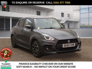 Used 2019 GREY SUZUKI SWIFT Hatchback 1.4 Boosterjet Sport Hatchback 5dr Petrol Manual Euro 6 (s/s) (140 ps) (reg. 2019-09-27) for sale in Stockport