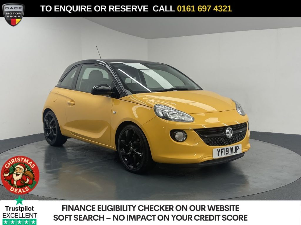 Used 2019 ORANGE VAUXHALL ADAM Hatchback 1.2i Griffin Hatchback 3dr Petrol Manual Euro 6 (70 ps) (reg. 2019-07-31) for sale in Manchester