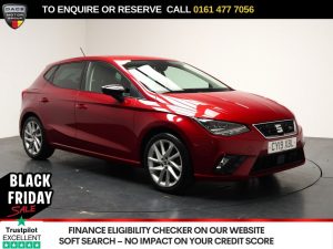 Used 2019 RED SEAT IBIZA Hatchback 1.0 TSI FR Sport Hatchback 5dr Petrol Manual Euro 6 (s/s) GPF (115 ps) (reg. 2019-07-01) for sale in Stockport