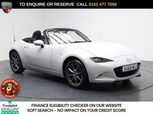 Used 2019 SILVER MAZDA MX-5 Convertible 1.5 SKYACTIV-G SE+ Convertible 2dr Petrol Manual Euro 6 (132 ps) (reg. 2019-09-01) for sale in Stockport