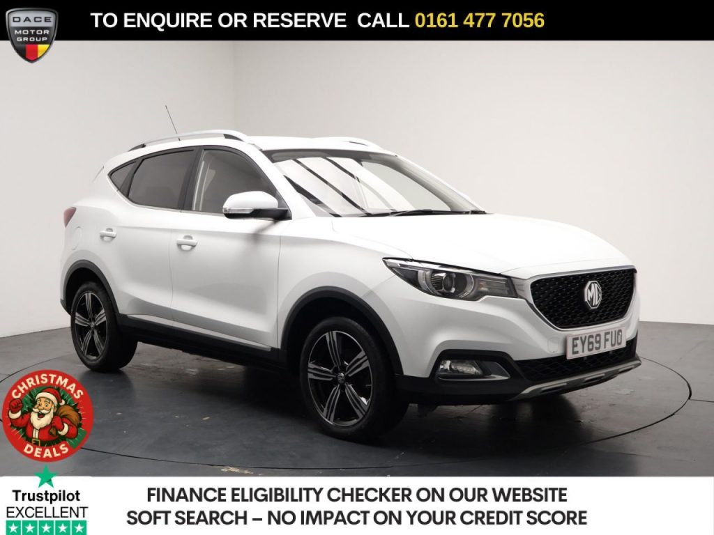 Used 2019 WHITE MG MG ZS SUV 1.5 VTi-TECH Exclusive SUV 5dr Petrol Manual Euro 6 (s/s) (106 ps) (reg. 2019-11-09) for sale in Stockport