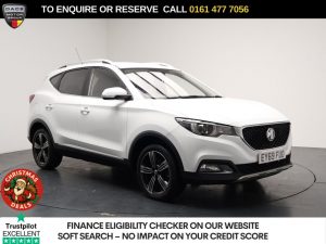 Used 2019 WHITE MG MG ZS SUV 1.5 VTi-TECH Exclusive SUV 5dr Petrol Manual Euro 6 (s/s) (106 ps) (reg. 2019-11-09) for sale in Stockport