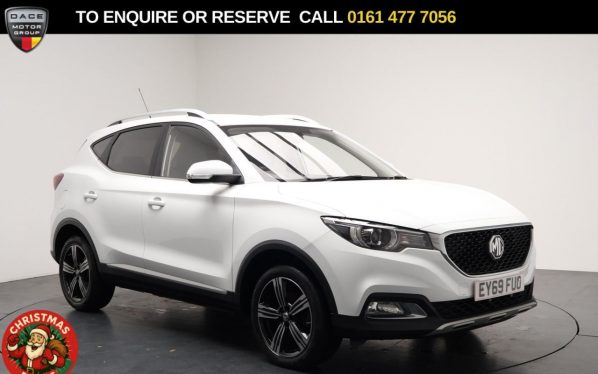 Used 2019 WHITE MG MG ZS SUV 1.5 VTi-TECH Exclusive SUV 5dr Petrol Manual Euro 6 (s/s) (106 ps) (reg. 2019-11-09) for sale in Stockport