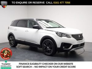 Used 2019 WHITE PEUGEOT 5008 SUV 1.5 BlueHDi Allure SUV 5dr Diesel Manual Euro 6 (s/s) (130 ps) (reg. 2019-05-01) for sale in Stockport