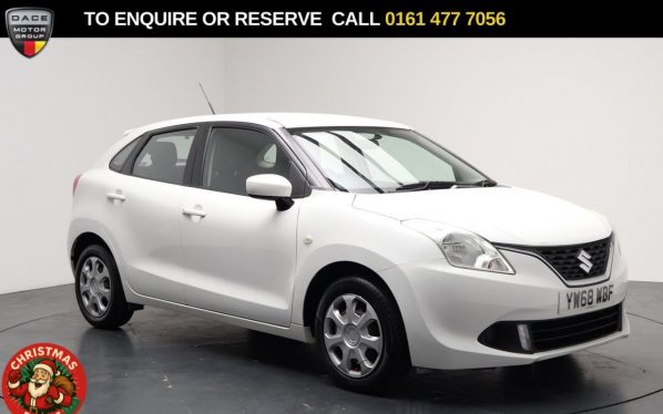 Used 2019 WHITE SUZUKI BALENO Hatchback 1.2 Dualjet SZ3 Hatchback 5dr Petrol Manual Euro 6 (90 ps) (reg. 2019-01-31) for sale in Stockport