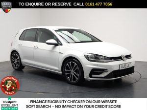 Used 2019 WHITE VOLKSWAGEN GOLF Hatchback 1.5 TSI EVO GPF R-Line Hatchback 5dr Petrol DSG Euro 6 (s/s) (150 ps) (reg. 2019-03-29) for sale in Stockport