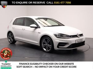 Used 2019 WHITE VOLKSWAGEN GOLF Hatchback 1.5 TSI EVO R-Line Hatchback 5dr Petrol Manual Euro 6 (s/s) (150 ps) (reg. 2019-03-13) for sale in Stockport