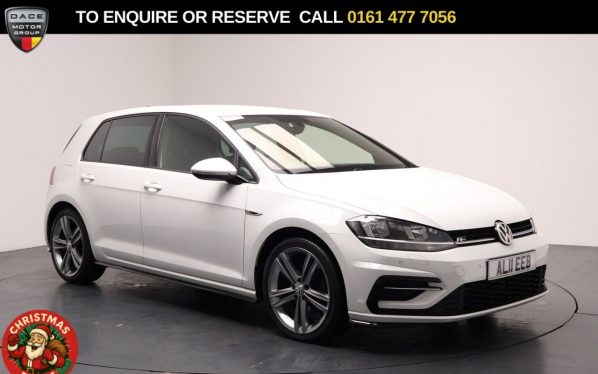 Used 2019 WHITE VOLKSWAGEN GOLF Hatchback 1.5 TSI EVO R-Line Hatchback 5dr Petrol Manual Euro 6 (s/s) (150 ps) (reg. 2019-03-13) for sale in Stockport