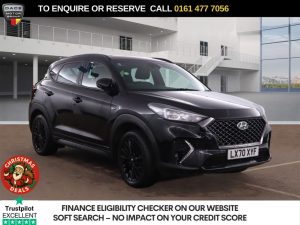 Used 2020 BLACK HYUNDAI TUCSON SUV 1.6 GDi N Line SUV 5dr Petrol Manual Euro 6 (s/s) (132 ps) (reg. 2020-09-20) for sale in Stockport