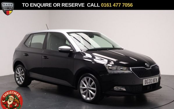 Used 2020 BLACK SKODA FABIA Hatchback 1.0 TSI Colour Edition Hatchback 5dr Petrol Manual Euro 6 (s/s) (95 ps) (reg. 2020-03-01) for sale in Stockport
