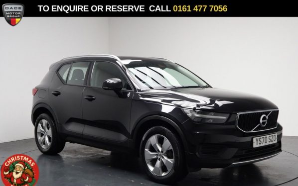 Used 2020 BLACK VOLVO XC40 SUV 1.5 T3 Momentum SUV 5dr Petrol Auto Euro 6 (s/s) (163 ps) (reg. 2020-11-27) for sale in Stockport