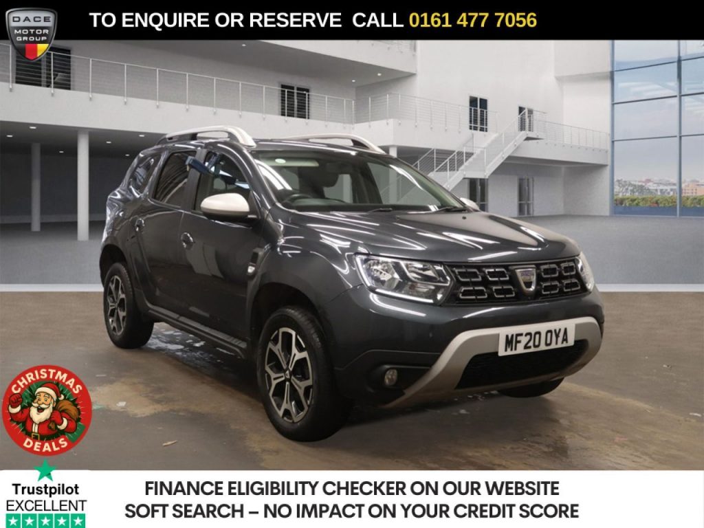 Used 2020 GREY DACIA DUSTER SUV 1.3 TCe Prestige SUV 5dr Petrol Manual Euro 6 (s/s) (130 ps) (reg. 2020-03-01) for sale in Stockport
