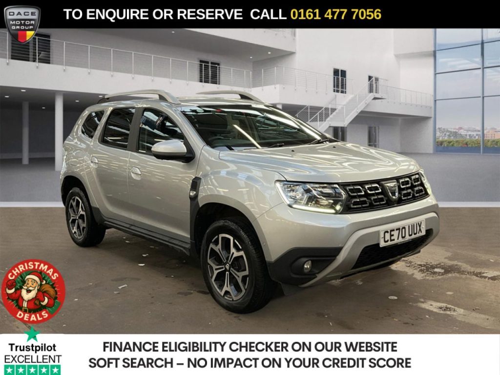 Used 2020 GREY DACIA DUSTER SUV 1.3 TCe Prestige SUV 5dr Petrol Manual Euro 6 (s/s) (150 ps) (reg. 2020-09-01) for sale in Stockport
