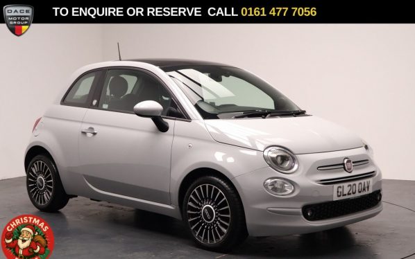 Used 2020 GREY FIAT 500 Hatchback 1.0 MHEV Launch Edition Hatchback 3dr Petrol Manual Euro 6 (s/s) (70 bhp) (reg. 2020-07-29) for sale in Stockport