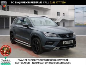 Used 2020 GREY SEAT ATECA SUV 1.5 TSI EVO FR Black Edition SUV 5dr Petrol Manual Euro 6 (s/s) (150 ps) (reg. 2020-07-22) for sale in Stockport