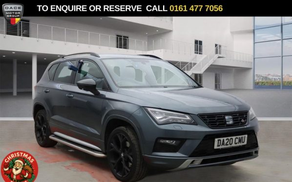 Used 2020 GREY SEAT ATECA SUV 1.5 TSI EVO FR Black Edition SUV 5dr Petrol Manual Euro 6 (s/s) (150 ps) (reg. 2020-07-22) for sale in Stockport