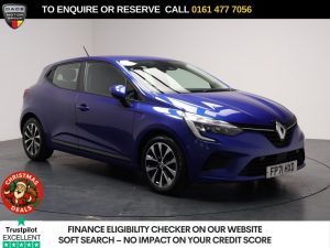 Used 2021 BLUE RENAULT CLIO Hatchback 1.0 TCe Iconic Hatchback 5dr Petrol Manual Euro 6 (s/s) (90 ps) (reg. 2021-11-30) for sale in Stockport