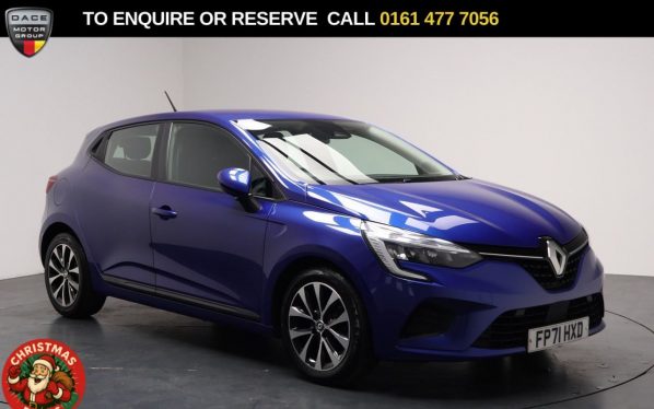 Used 2021 BLUE RENAULT CLIO Hatchback 1.0 TCe Iconic Hatchback 5dr Petrol Manual Euro 6 (s/s) (90 ps) (reg. 2021-11-30) for sale in Stockport