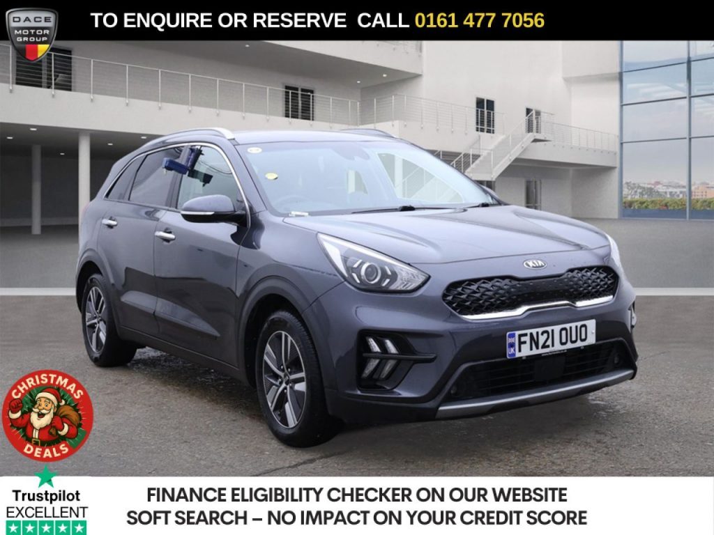 Used 2021 GREY KIA NIRO SUV 1.6 GDi 2 SUV 5dr Petrol Hybrid DCT Euro 6 (s/s) (139 bhp) (reg. 2021-04-22) for sale in Stockport