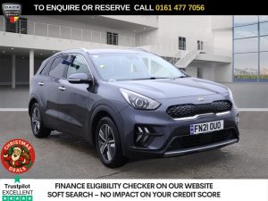 Used 2021 GREY KIA NIRO SUV 1.6 GDi 2 SUV 5dr Petrol Hybrid DCT Euro 6 (s/s) (139 bhp) (reg. 2021-04-22) for sale in Stockport