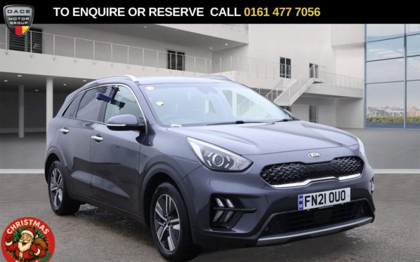Used 2021 GREY KIA NIRO SUV 1.6 GDi 2 SUV 5dr Petrol Hybrid DCT Euro 6 (s/s) (139 bhp) (reg. 2021-04-22) for sale in Stockport