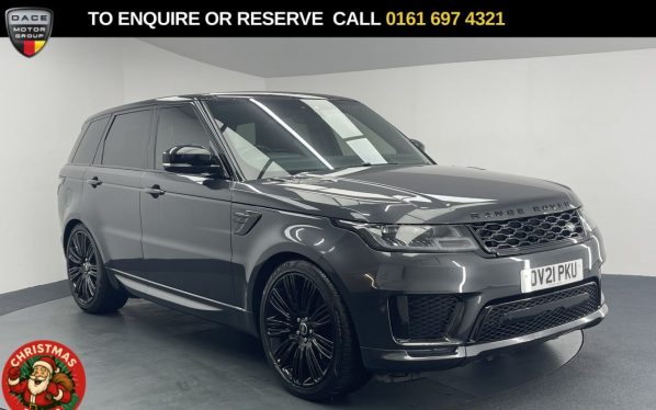 Used 2021 GREY LAND ROVER RANGE ROVER SPORT SUV 3.0 D300 MHEV HSE Dynamic Black SUV 5dr Diesel Auto 4WD Euro 6 (s/s) (300 ps) (reg. 2021-05-28) for sale in Manchester