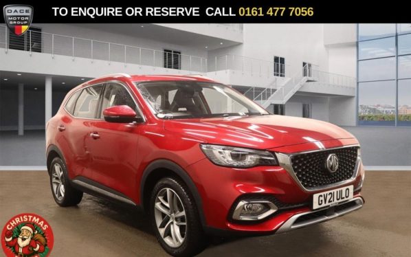Used 2021 RED MG MG HS SUV 1.5 T-GDI Exclusive SUV 5dr Petrol Manual Euro 6 (s/s) (162 ps) (reg. 2021-06-18) for sale in Stockport