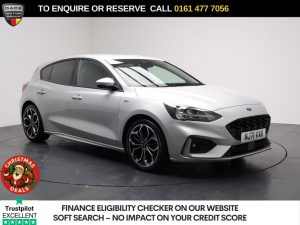 Used 2021 SILVER FORD FOCUS Hatchback 1.0T EcoBoost ST-Line X Edition Hatchback 5dr Petrol Manual Euro 6 (s/s) (125 ps) (reg. 2021-11-05) for sale in Stockport