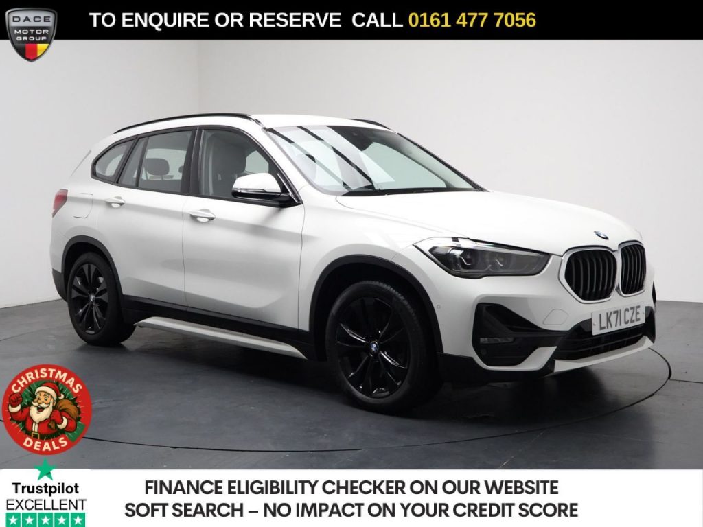 Used 2021 WHITE BMW X1 SUV 1.5 25e 10kWh Sport SUV 5dr Petrol Plug-in Hybrid Auto xDrive Euro 6 (s/s) (220 ps) (reg. 2021-10-14) for sale in Stockport